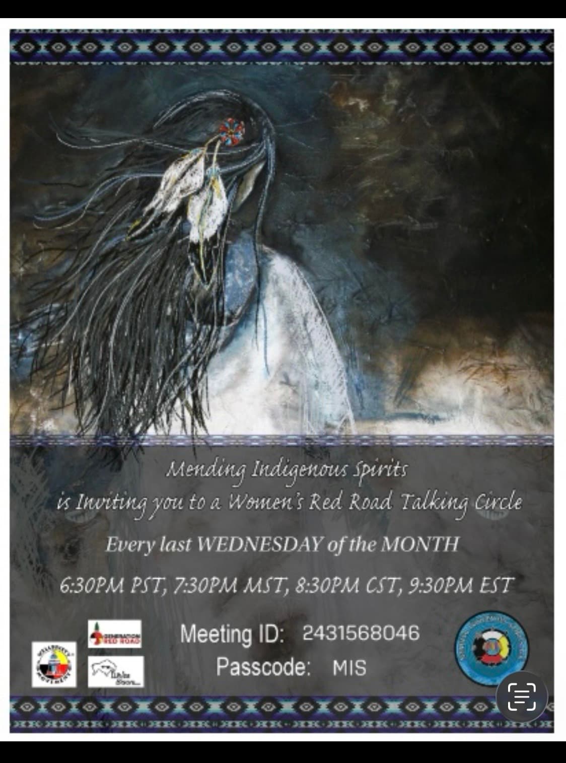 Wellbriety meeting flyer