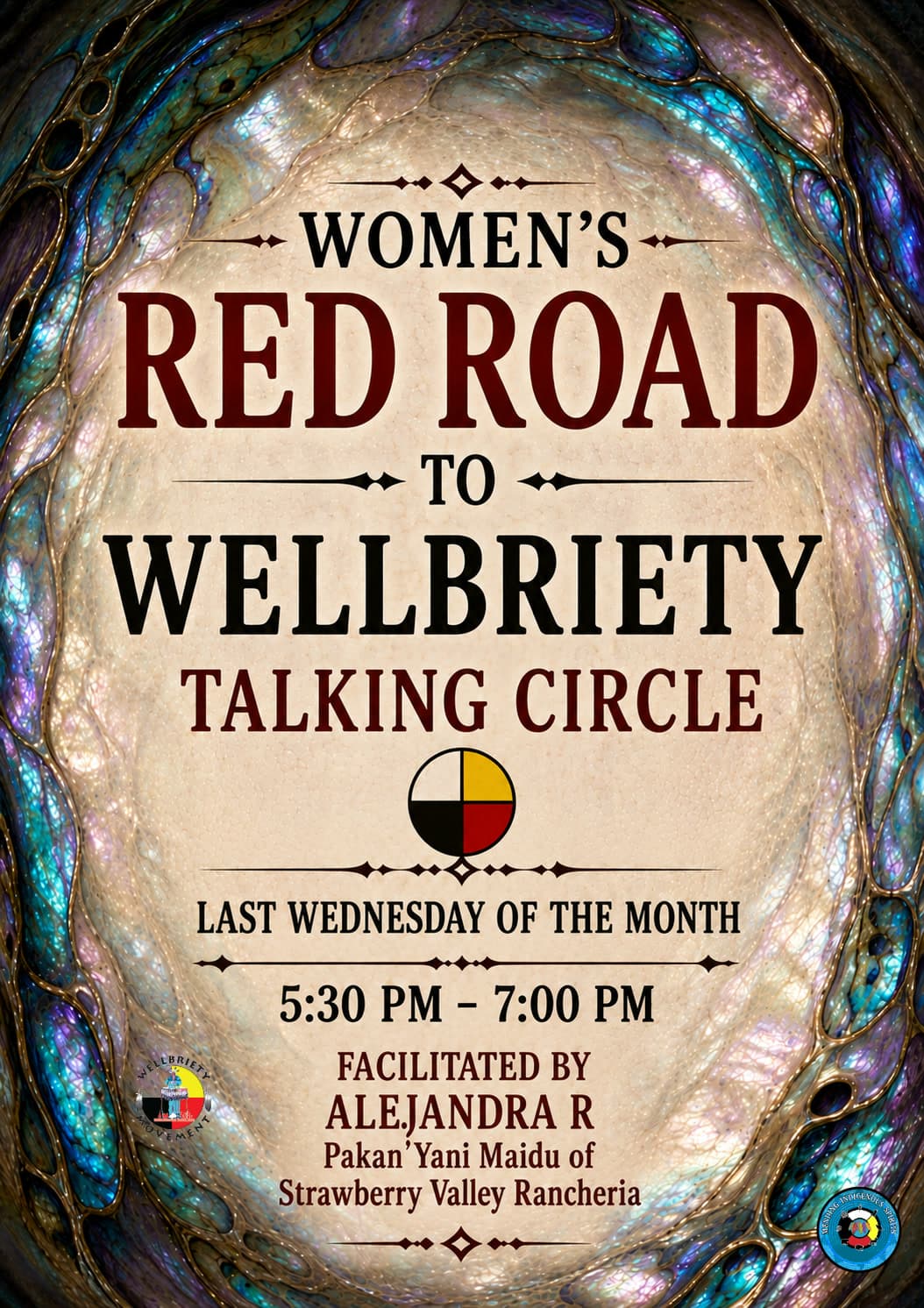 Wellbriety meeting flyer